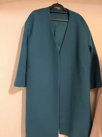 Mila Owen 노카라 자켓 사이즈 0 청록색