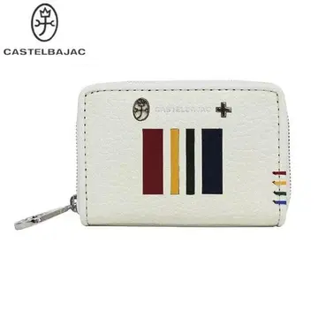 까스텔바작 소가죽 키케이스 스마트키 5연 사양 화이트