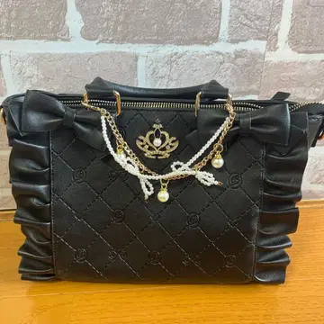 파르엘피 모노그램 공주 이타백 블랙