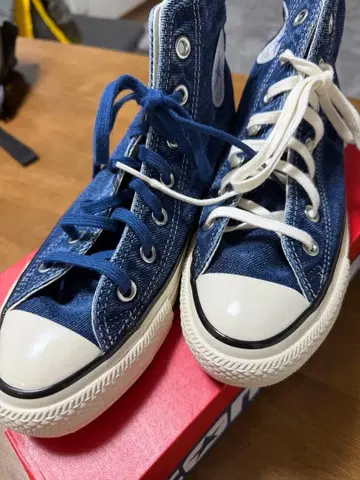 컨버스 올스타 US 에이지드데님 하이 24cm