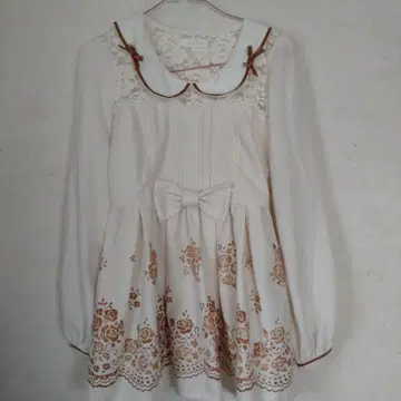 Liz Lisa 꽃무늬 긴팔 원피스 튜닉