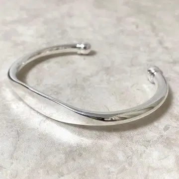 ID 플레이트 실버 925 뱅글 팔찌 실버 빈티지