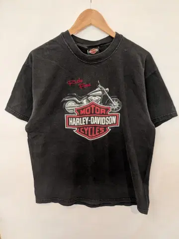 할리데이비슨 Ride Free 티셔츠 USA 수입 63107