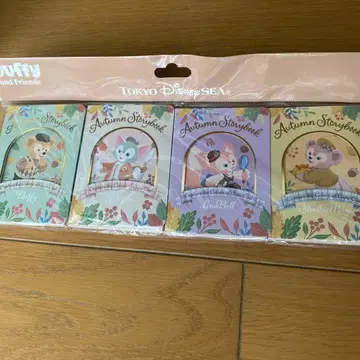 도쿄디즈니씨 한정판 더피&프렌즈 가을 스토리북 메모장