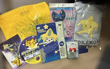 포켓몬 지라치 트레이닝복 페이퍼 크래프트 굿즈 묶음 판매 세트