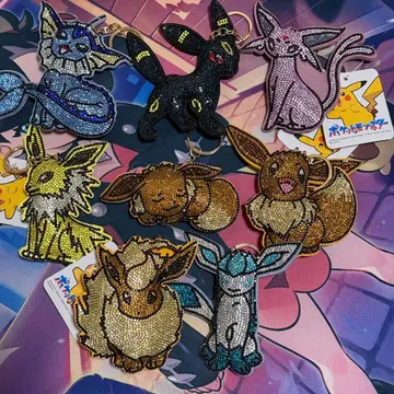 포켓몬 이브이 큐빅 키링 묶음 판매 부즈 블래키