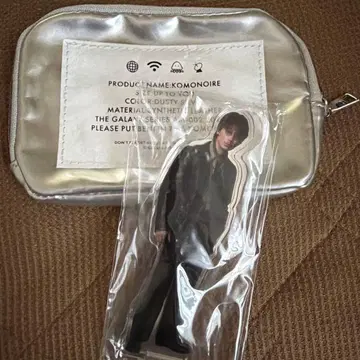 아야노 고 고모바 회원 한정판 아크릴 스탠드 파우치