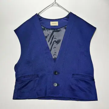 [ 23SS ] 마추어리 Glossy Jersey Vest 베스트