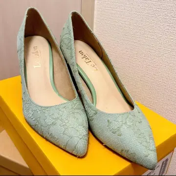 Le Talon NT 콜라보레이션 레이스 펌프스 23cm