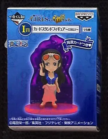 반프레스토 제일복권 원피스 걸즈 컬렉션 I상 카드 스탠드 로빈(흑발)