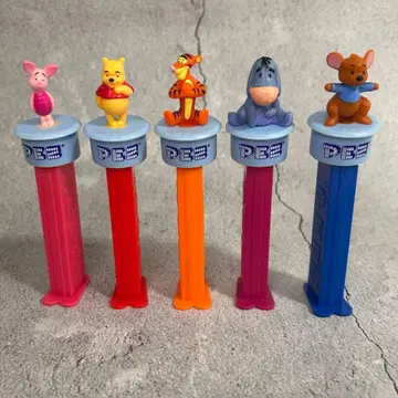 곰돌이 푸 받침대 포함 5종 세트 풀 바디 타입