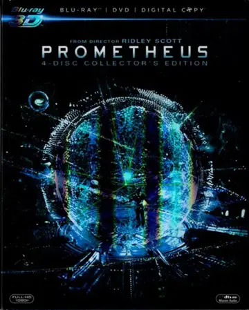 외국 영화 Blu-ray 프로메테우스 컬렉터즈 에디션