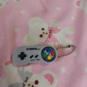 슈퍼 패미컴 라이트 키링 마스코트 SFC 레트로 레어 게임 굿즈 잡화