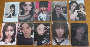 aespa 트레이딩 카드 10장 세트 개별 판매 가능