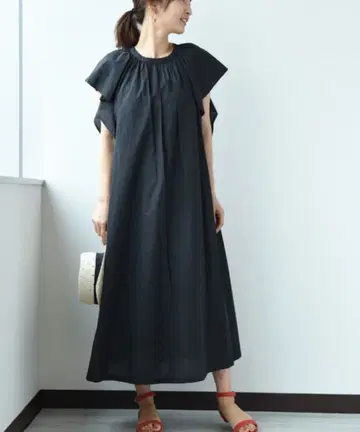 새상품 [ innowave ] 푸들 크로스 빈티지 원피스