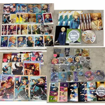 앙스타 에모카 클리어 카드 파샤코레 파샤츠 색지 아크릴 스탠드 캔뱃지