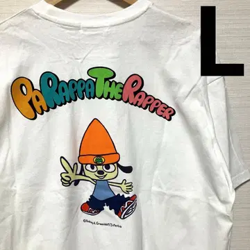 새상품 파라파라 래퍼 파라파 더 래퍼 T셔츠 플레이스테이션 자수 L
