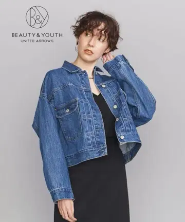 BEAUTY&YOUTH UNITED ARROWS 데님 숏 자켓