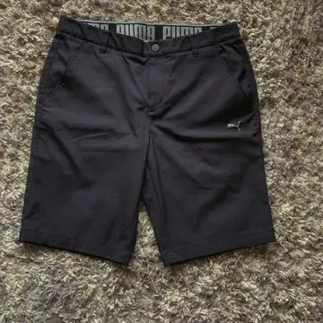 PUMA 골프 블랙 숏팬츠 XXL
