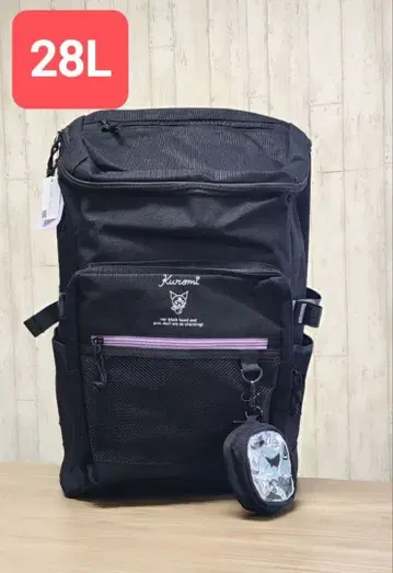 산리오 파우치 포함 박스 데이팩/백팩/배낭/가방 쿠로미