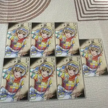 아이돌 마스터 샤이니 컬러즈 8th 아크릴 카드 사이죠 쥬리