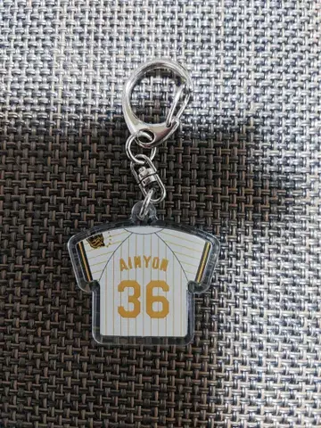 아이묭 한신 타이거즈 챔피언 유니폼 키링