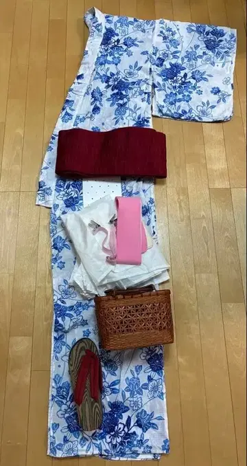 유카타 세트 일식