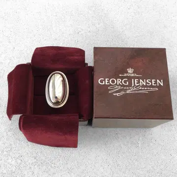 컨디션 최상 조지 젠슨 반지 #46 E 약 15호 [레어!]