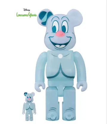 베어브릭 론섬 고스트 100% & 400%
