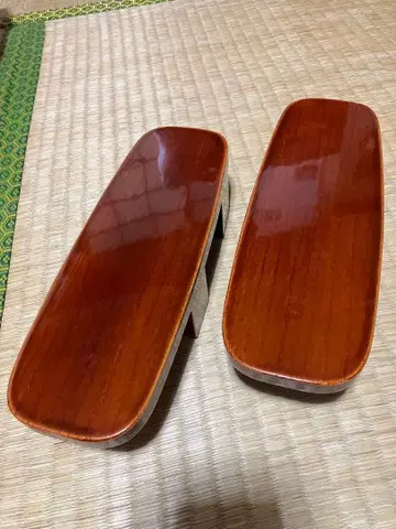 히다 슌케이누리 여성용 일본 나막신 미사용품 골동품