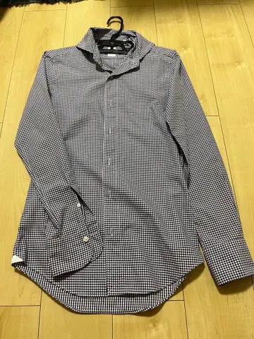 피나모레 체크 셔츠