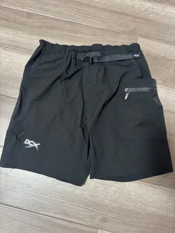 DCX 블랙 숏팬츠 DRT L
