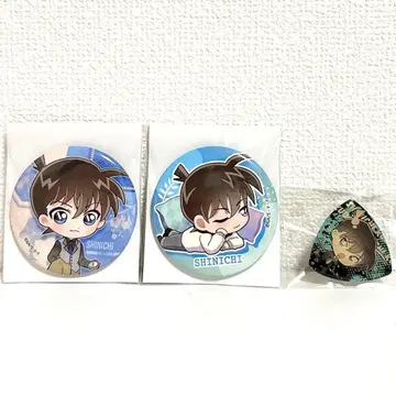 명탐정 코난 [남도일(쿠도 신이치)] 캔뱃지 세트&핀즈