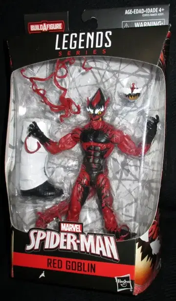 HASBRO 빌드 어 피규어/마블 킹핀 레드 고블린 6인치