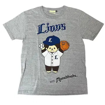 새상품급 세이부 라이온즈 몽치치 티셔츠