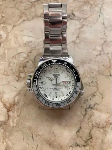 세이코 5 스포츠 자동 시계 100m 방수