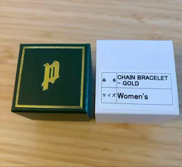 Pointless journey 팔찌 골드 17cm