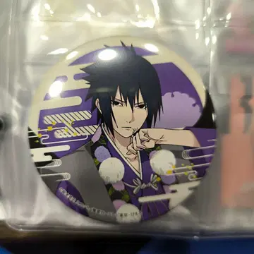 NARUTO 백귀야행 캔뱃지 사스케