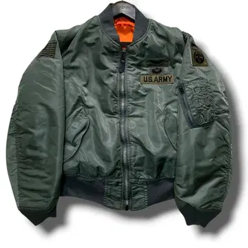 ALPHA 90s USA제 빈티지 MA-1 플라이트 자켓 L 사이즈