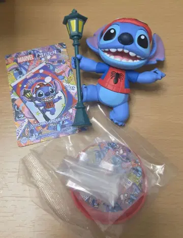 스티치 피규어 MARVEL 콜라보 스파이더맨