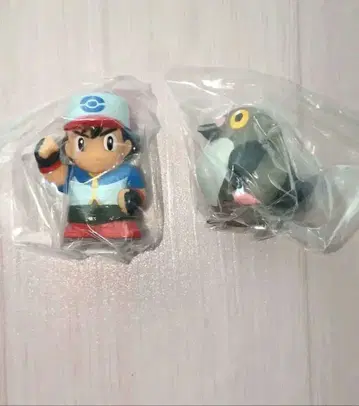 포켓몬 캐릭터 키즈 W 지우(사토시) 콩비둘기(클리어 버전)