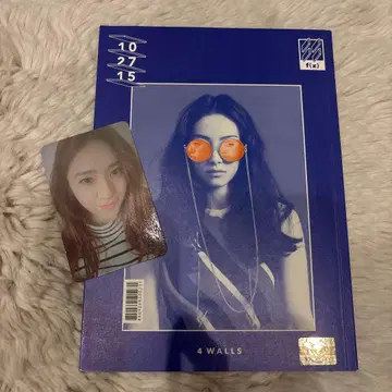 f(x) 4WALLS CD 앨범 크리스탈 빅토리아