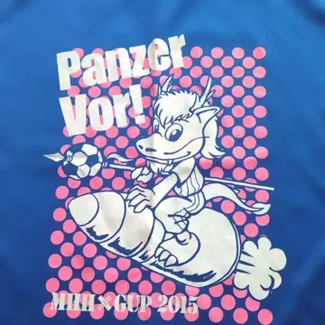 걸즈 앤 판처 x 미토 홀리호크 콜라보 드라이 T셔츠 3L