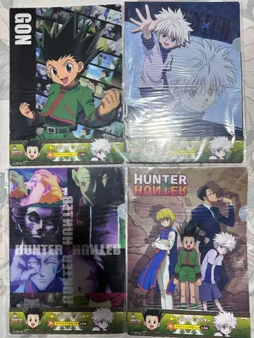 제일복권 헌터헌터 C상 클리어 파일 전 4종 컴플리트 미개봉