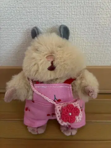 햄스터용 멜빵바지 & 미니백 2세트