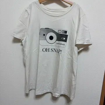 케이트 스페이드 카메라 프린트 티셔츠 S 사이즈
