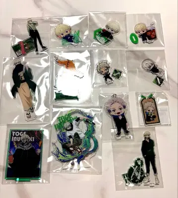 주술회전 이누마키 토게 아크릴 스탠드 묶음 판매