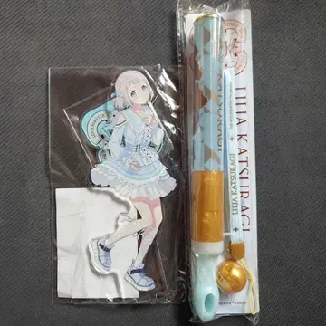 학마스 카츠라기 리리야 첫 공연 아크릴 스탠드 콘서트 라이트 미개봉