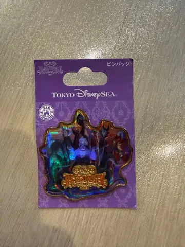 미사용 새상품 디즈니씨 할로윈 2017 핀 배지 Halloween