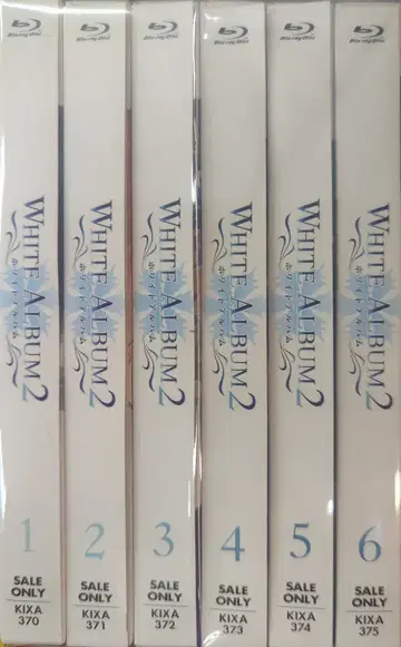 애니메이션 Blu-ray WHITE ALBUM2 전6권 세트